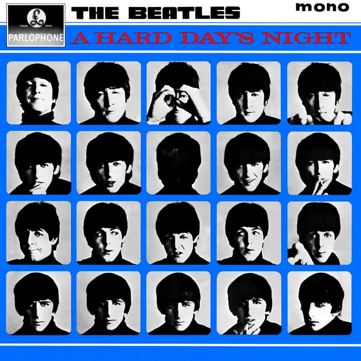 Portada de A Hard Day's Night