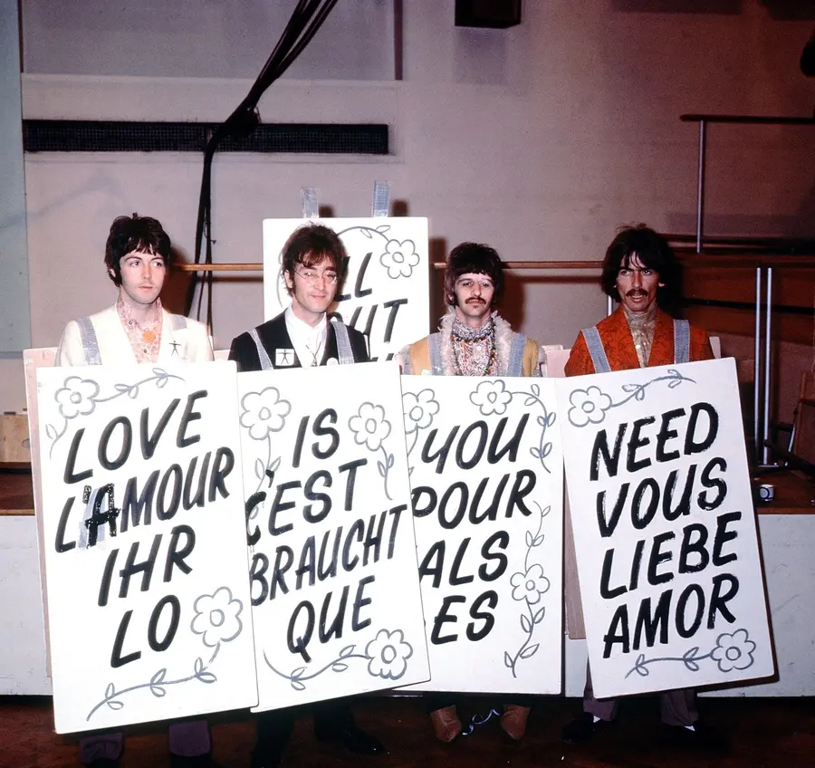 Rehearsal for "All You Need Is Love" · Our World broadcast · June 25, 1967