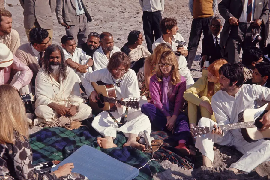 Retreat with the Maharishi in Rishikesh, India · February 1968