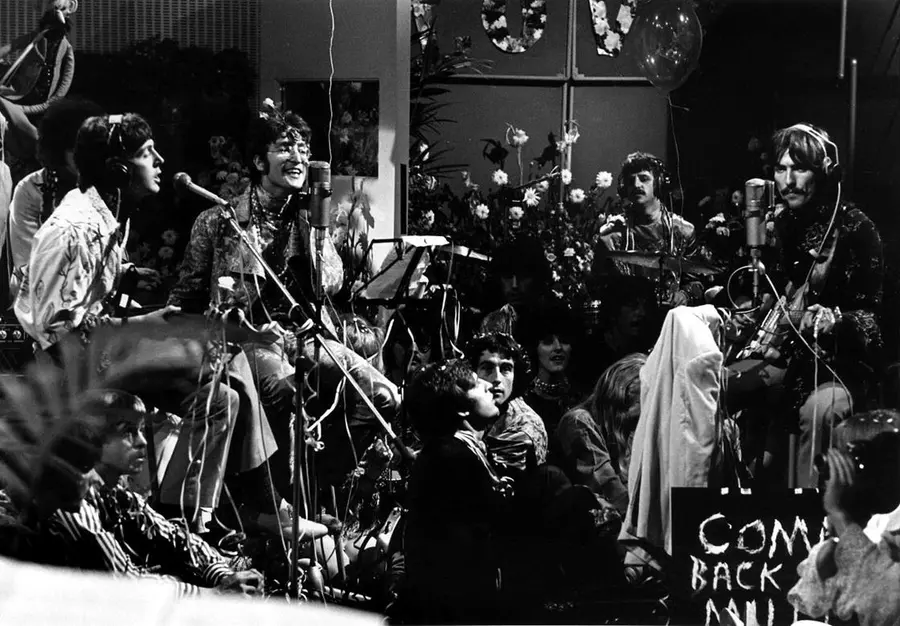 Recording "All You Need Is Love" at Abbey Road · June 1967